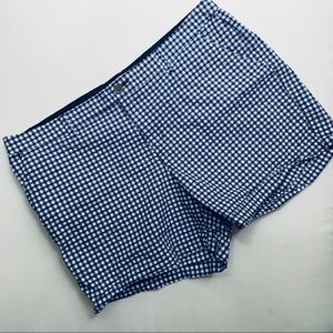 Old Navy Black and White Checkered Women Shorts